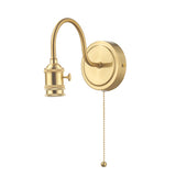 Wall Light Brass Bracket Only
