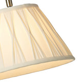 Rise & Fall Table Lamp Antique Brass With Shade