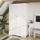 2 Door 2 Drawer Wardrobe