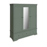 3 Door 2 Drawer Wardrobe