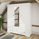 3 Door 2 Drawer Wardrobe