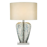 SYR4235 Table Lamp Mercury Glass With Shade
