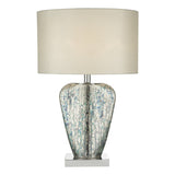 Table Lamp Mercury Glass With Shade