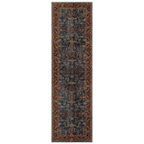 Rug Red/Blue/Cream