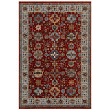 Rug Red/Blue/Cream