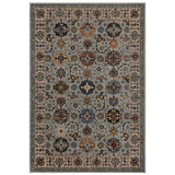Rug Red/Blue/Cream
