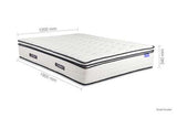SS-46SPAC2000V2 Space Double Mattress White