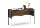 OPSSDWBK Study Desk Walnut & Black