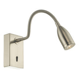 Wall Light Satin Nickel Led