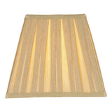 TAY4075RS-X Gold Faux Silk Tapered Square Shade 22Cm