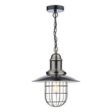 TER0161 1 Light Pendant Antique Chrome