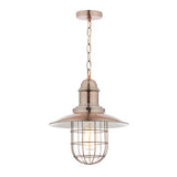 TER0164 1 Light Pendant Copper