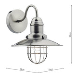 Single Wall Bracket Antique Chrome