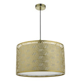 TIN6535 Easy Fit Pendant Shade Gold