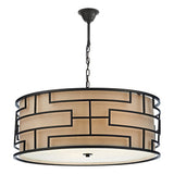 TUM0463 4 Light Pendant Bronze