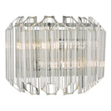 TUV0908 2 Light Wall Light Glass & Polished Chrome