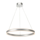 TYB0132 Pendant Silver & Acrylic Led