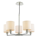 5Lt Pendant Satin Nickel Fitting Only