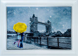 Tower Bridge Snowy Kiss