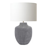 UDI4239 Table Lamp Textured Grey Base Only