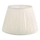 ULY1615 Ivory Faux Silk Pleated Shade 40Cm