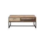 1 Drawer Coffee Table Brown