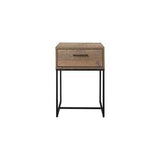 1 Drawer Narrow Bedside Rustic