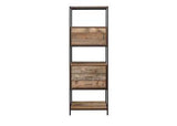 3 Drawer Shelving Unit Brown