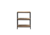 3 Tier Bookcase Rustic Brown