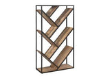 URBDBCRUS Diagonal Bookcase Brown