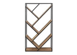 Diagonal Bookcase Brown