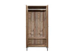 URBWD2RUS 2 Door Wardrobe Rustic