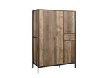 URBWD4RUS 4 Door Wardrobe Rustic