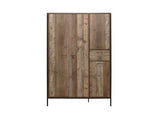 4 Door Wardrobe Rustic