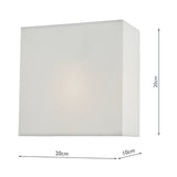 Wall Light Ivory Shade