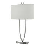 UTA4250 Table Lamp Polished Chrome With Shade