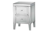 2 Drawer Bedside White