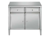 2 Drawer 2 Door Sideboard Whit