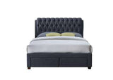 Double Bed Charcoal