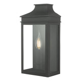 VAP5222 Coach Lantern Outdoor Wall Light Matt Black Ip44