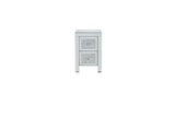 2 Drawer Bedside White