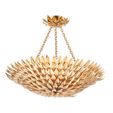 VOL5435 5 Light Pendant Gold