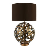 VOY4264 Table Lamp Antique Copper With Shade