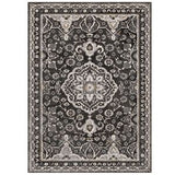 Rug Charcoal/Grey/Mustard