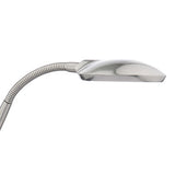 Task Table Lamp Satin Chrome Led