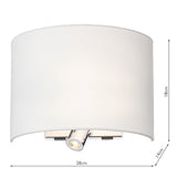 Wall Lamp Polished Chrome