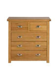 3 + 2 Chest Oak