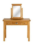 3 Drawer Dressing Table Oak