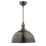 YOK0163 1 Light Pendant Mottled Bronze