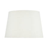 ZAL0833 White Linen Tapered Drum Shade 20Cm